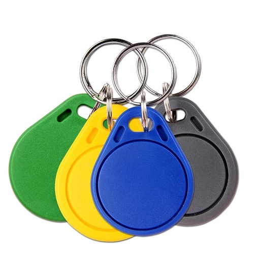 RFID Tag ABS003-Mf1 Mifare Keyfob, colour Blue, Black, Grey